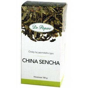 Dr.Popov Čaj China Sencha zelený 100g - II. jakost