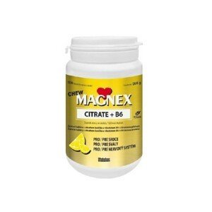 Magnex Citrate 375mg+B6 chew tbl.100 - II. jakost