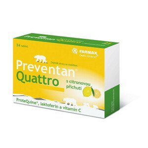 Preventan Quattro citron.přích.tbl.24 - II. jakost