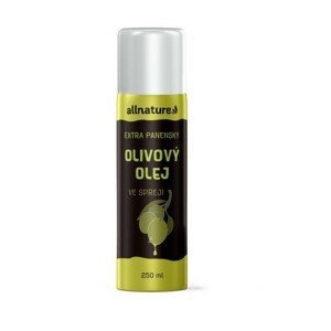 Allnature Olivový olej ve spreji 250ml - II. jakost