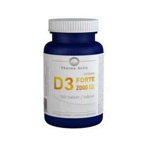 Vitamin D3 FORTE 2000 I.U.tbl.100 - II. jakost