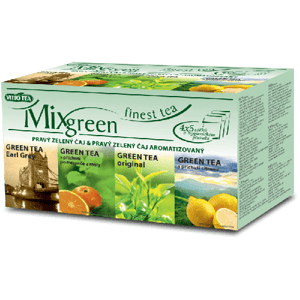 VITTO MIXGREEN 4 druhy zeleného čaje n.s.20x2g - II. jakost
