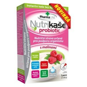 Nutrikaše probiotic s malinami 3x60g - II. jakost