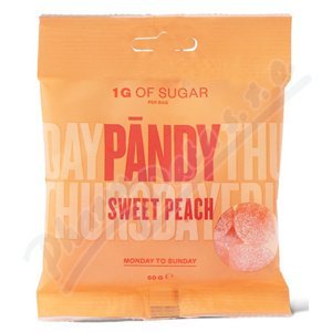 Pändy Candy Sweet Peach gumové bonbony 50g