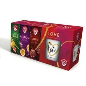 TEEKANNE Love Fruit Tea Flavoured + hrnek 3x20 - II. jakost