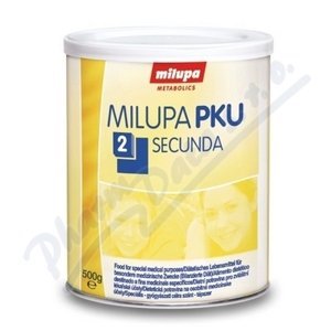 MILUPA PKU 2 SECUNDA 1X500 G perorální prášek 1X500G - II. jakost