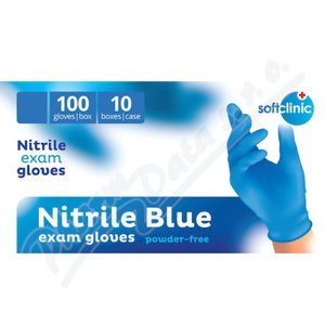 SOFTCLINIC Rukavice Nitril nepudr. modré XS 100 ks