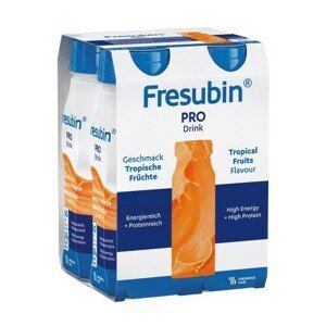 Fresubin Pro Drink příchuť tropické ovoce 4x200ml - II. jakost