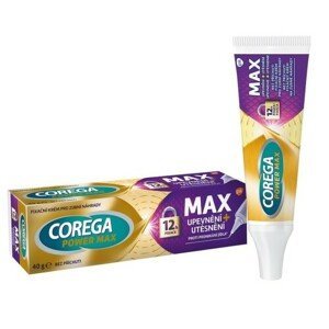 Corega Power Max Upevnění+Utěsnění fixač. krém 40g - II. jakost