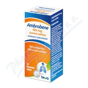 AMBROBENE 60MG šumivá tableta 10