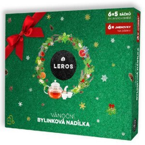 LEROS Vánoční bylinková nadílka 6x5 sáčků