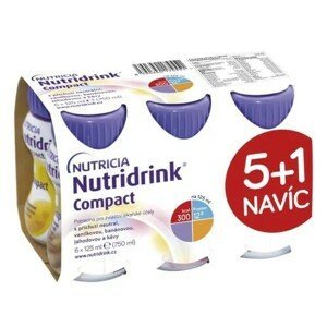 NUTRIDRINK COMPACT 5+1 6x125ml - II. jakost