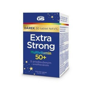 GS Extra Strong Multivitamin 50+ tbl.100+30 dárek