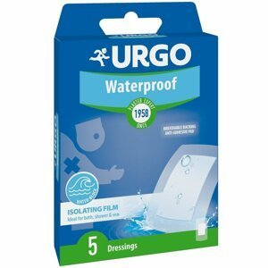 Urgo Waterproof Voděodolná Náplast 10x6cm 5 ks