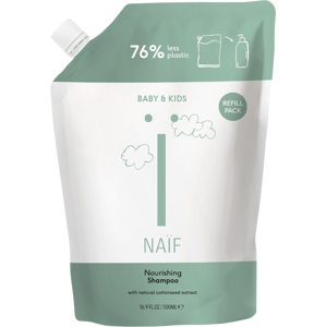 NAÏF Výživný šampon pro děti a miminka - náhradní náplň 500 ml