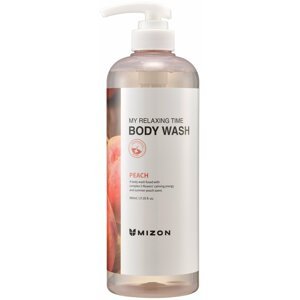 Mizon My Relaxing Time Body Wash úžasná broskev sprchový gel 800 ml