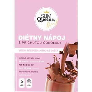 SLIM Queen Dietní nápoj, čokoláda 12 x 32 g
