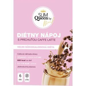 SLIM Queen Dietní nápoj, caffe latte 12 x 32 g