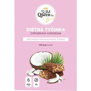 SLIM Queen Dietní tyčinka, kokosová 6 x 35 g
