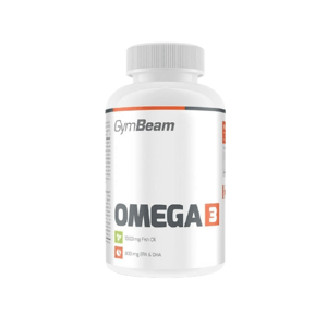 GymBeam Omega 3 bez příchuti 120 kapslí