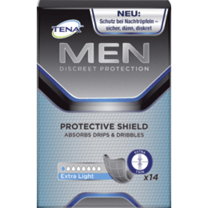 Tena Men Protective Shield Extra light Inkontinenční vložka 14 ks