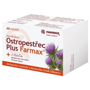 Farmax Ostropestřec Plus 60 tobolek