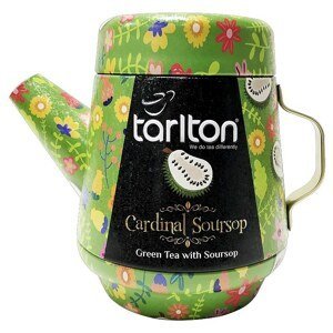 Tarlton Tea Pot Cardinal Soursop Green Tea plech 100 g