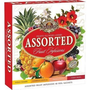 Basilur Fruit Infusions Assorted gastro sáčky 40 ks