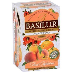 Basilur Fruit Orange Peach 20 x 1.8 g
