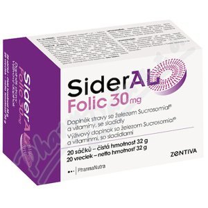 Sideral Folic 30 mg sáčky 20 ks