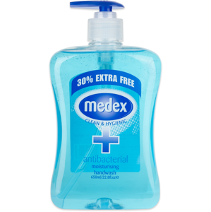 Medex Antibakteriální a hydratační tekuté mýdlo na ruce 650 ml