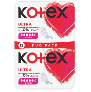 Kotex Ultra Super double 12 ks