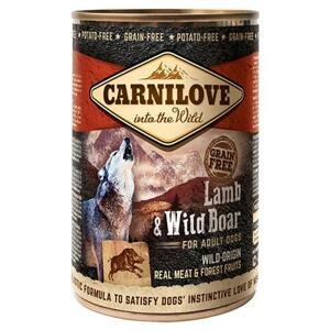 Carnilove Konzerva Wild Meat Lamb & Wild Boar 400 g