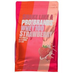 Probrands 100% Whey Protein Jahoda 900 g