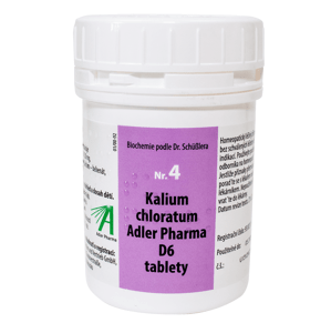Adler Pharma Nr.4 Kalium chloratum D6 1000 tablet