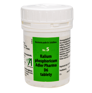 Adler Pharma Nr.5 Kalium phosphoricum D6 1000 tablet