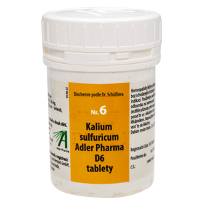 Adler Pharma Nr.6 Kalium sulfuricum D6 1000 tablet