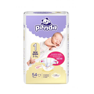 Panda New born dětské pleny 54 ks