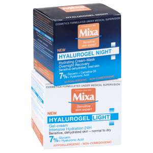 Mixa Hyalurogel duopack denní a noční krém 2 x 50 ml
