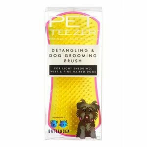 Pet Teezer Detangling Pink Kartáč pro rozčesávání všech typů psích kožíšků 1 ks