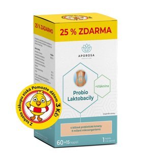 Aporosa Probio Laktobacily 75 kapslí