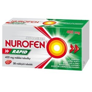 Nurofen Rapid 400 mg 30 měkkých tobolek