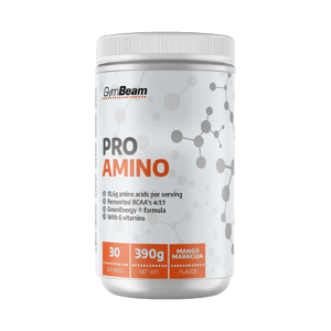 GymBeam ProAmino stim-free mango marakuja 390 g