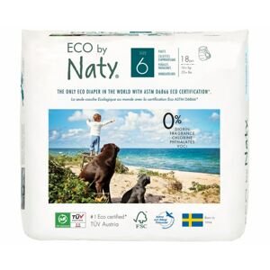 Eco by Naty Nature Babycare Pants Kalhotky plenkové jednorázové 6 16+kg 18 ks