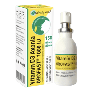 Orofast Vitamin D3 AXONIA 1000 IU sublinguální sprej 150 dávek 30 ml