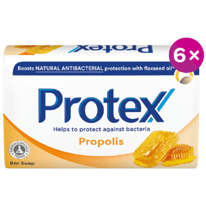 Protex Propolis tuhé mýdlo s přirozenou antibakteriální ochranou 6 x 90 g
