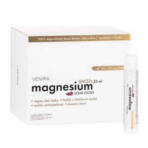 Venira Magnesium shots, příchuť lesní plody 20 x 25 ml