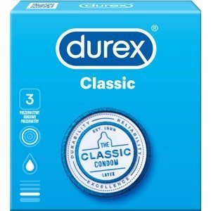 Durex Classic Kondomy 3 ks