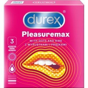 Durex Pleasuremax Kondomy 3 ks