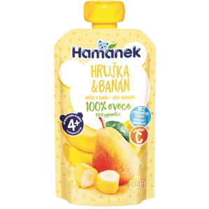 Hamánek Kapsička Hruška a banán 100 g
